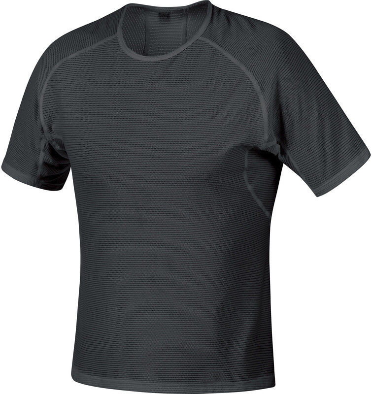 Gore wear GORE WEAR M Base Layer Koszulka Mężczyźni, black XXL 2020 Podkoszulki z krótkim rękawem 100018990007