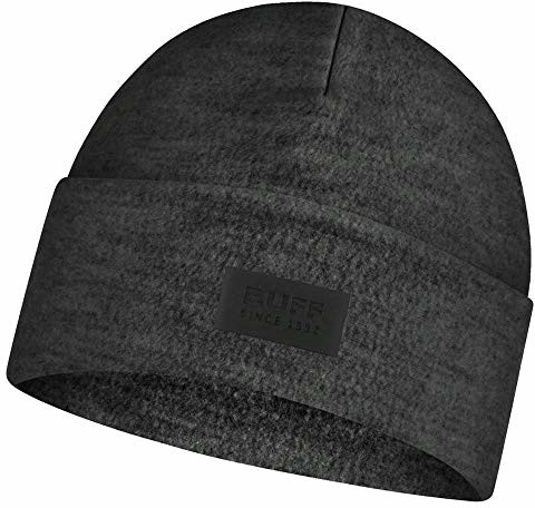 Buff Unisex Adult 124116.901.10.00 Merino Wool Fleece HAT Graphite, rozmiar uniwersalny e 124116 901