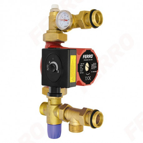 Ferro Grupa mieszająca 2F do rozdzielacza 1" GM2F-60GPA GM2F-60GPA