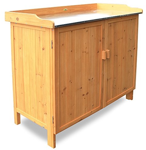 Habau habau 3106 stół ogrodowy z szafką, 98 x 48 x 95 cm 3106-FSC