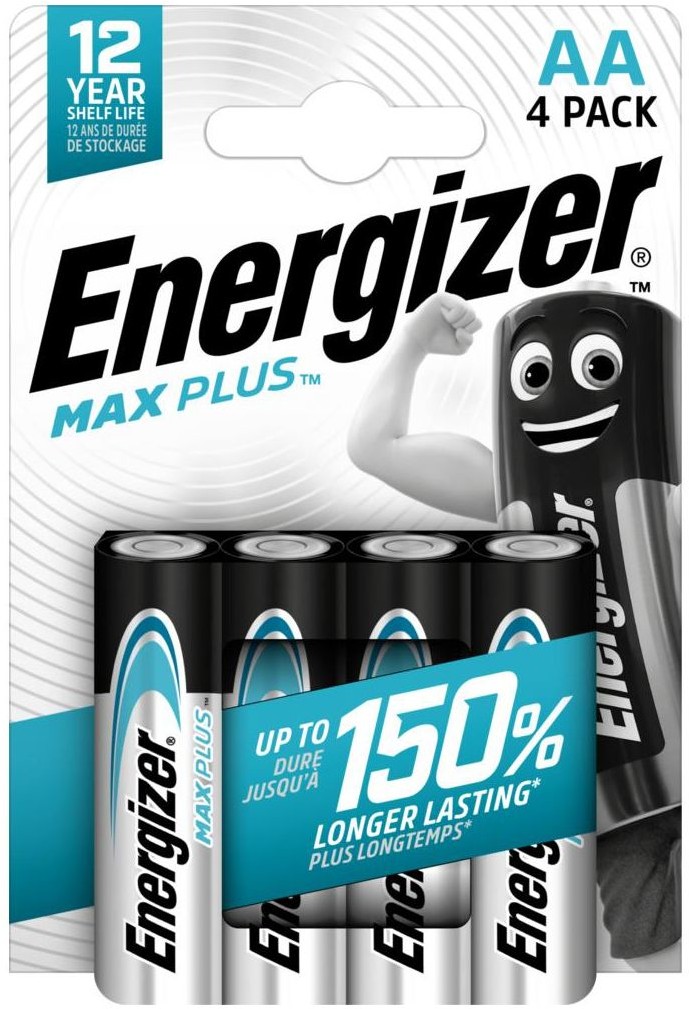 Energizer Bateria alkaliczna Max Plus AA/LR6 4 szt.