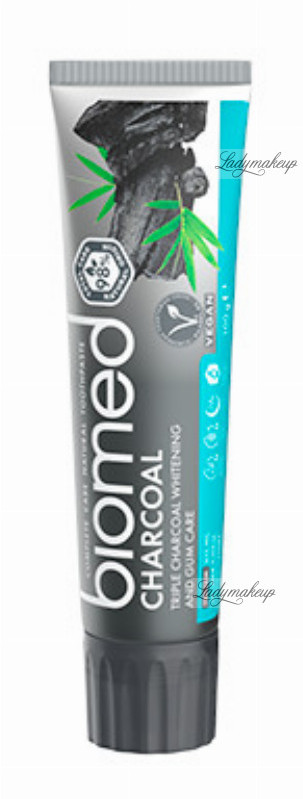 biomed BIOMED - CHARCOAL - Complete Care Natural Toothpaste - Wybielająca pasta do zębów - 100 g