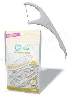Cleanpik Cleanpik Easy Flosspicks - Niciowykałaczki z wygodnym uchwytem 50szt.