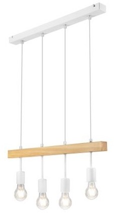 Lamkur Żyrandol na lince ORAZIO 4xE27/60W/230V