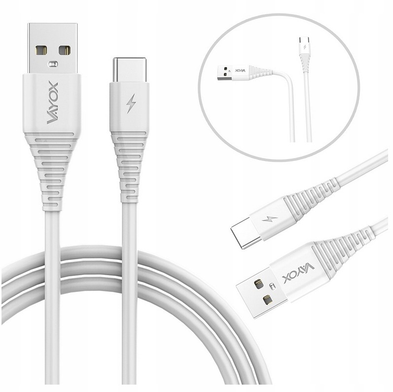 Kabel Usb Typ C Quick Charge 3.0 Fast Szybki Vayox