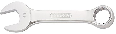 KS Tools 518.0015 Chrome Plus kluczy pierścieniowych szczękowych, bardzo krótki, 15 MM 4042146089392