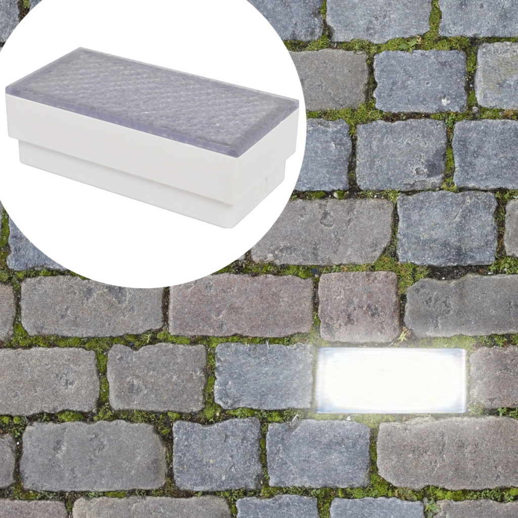 vidaXL 2 Lampki najazdowe LED 100 x 200 68 mm