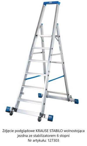 Krause STABILO wolnostojąca jezdna ze stabilizatorem 7 stopni 127310