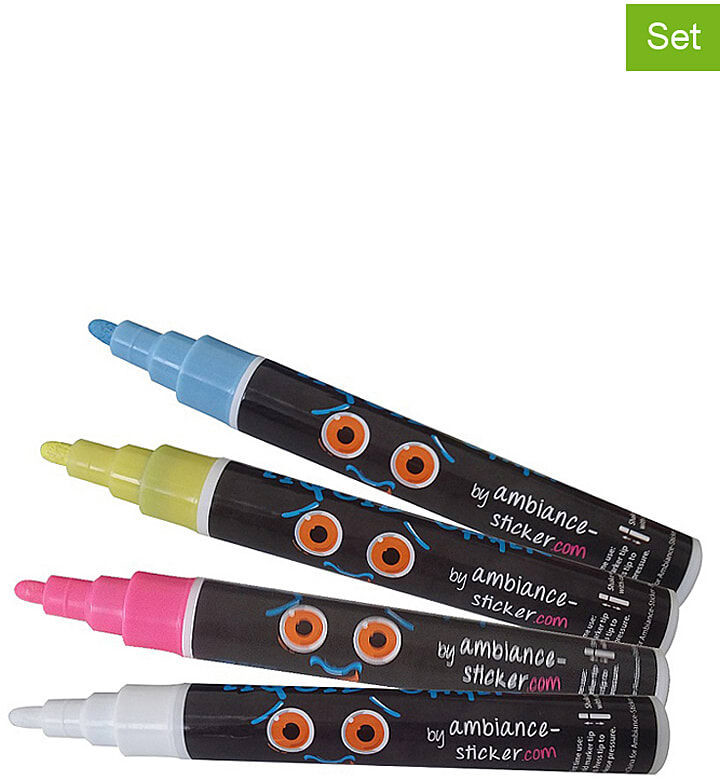 Ambiance Ambiance Kolorowe pisaki kredowe (4 szt.)