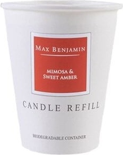 Max Benjamin Wkład do świecy Mimosa & Sweet Amber MB-CR15