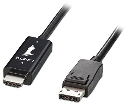 Lindy 5 m, DisplayPort na HDMI Adapter, 4 K, 1080p 3d 41488