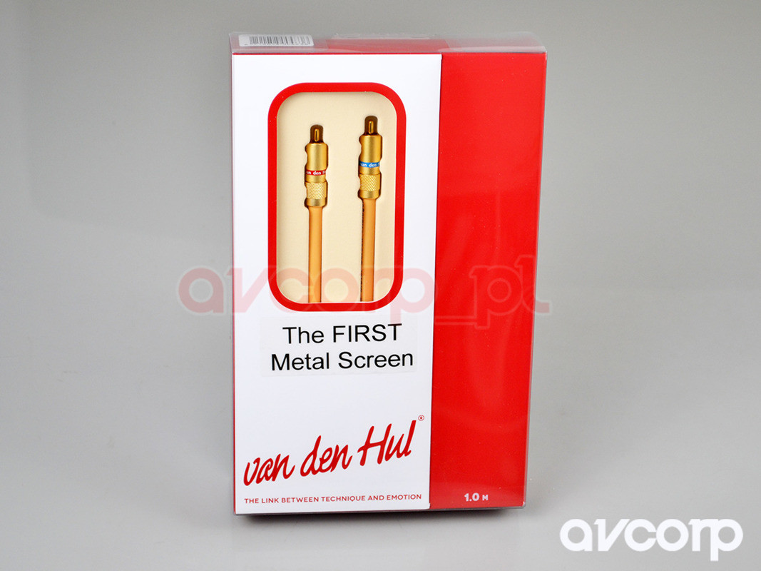 Van Den Hul The First Metal Screen MKII - RCA VdHThe First Metal Screen MKII