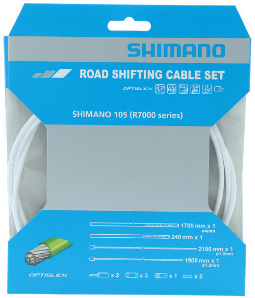 Shimano Shimano 105 R7000 Optislick Linka przerzutki - zestaw  2020 Linki przerzutki i pancerze Y-8ZG98100