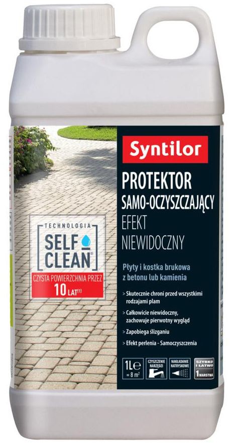 SYNTILOR Protektor samo-oczyszcząjący do kostki brukowej 1 l Efekt niewidoczny SYNTILOR