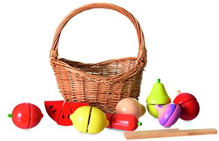 Heico - Egmont Toys owoców i warzyw, zestaw dla dzieci, w koszyk 511062