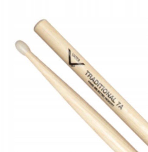 Vater American Hickory 7A Traditional Nylon Tip