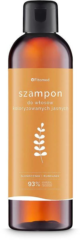 Fitomed Szampon do włosów koloryzowanych jasnych Słonecznik i Rumianek 250g 101015-uniw