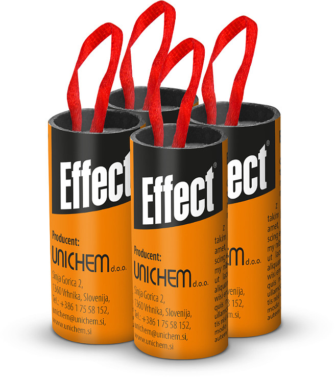 EFFECT Lep na muchy Effect. Pułapka na muchy 5x80cm 4 szt.