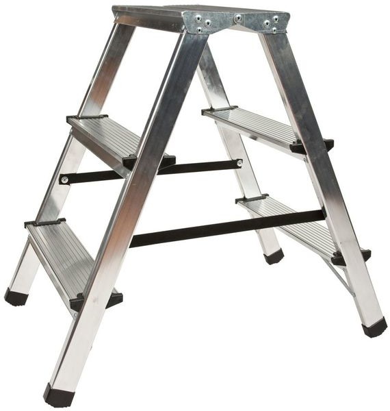 Drabina domowa taboret podest drabinka 3 stopniowa