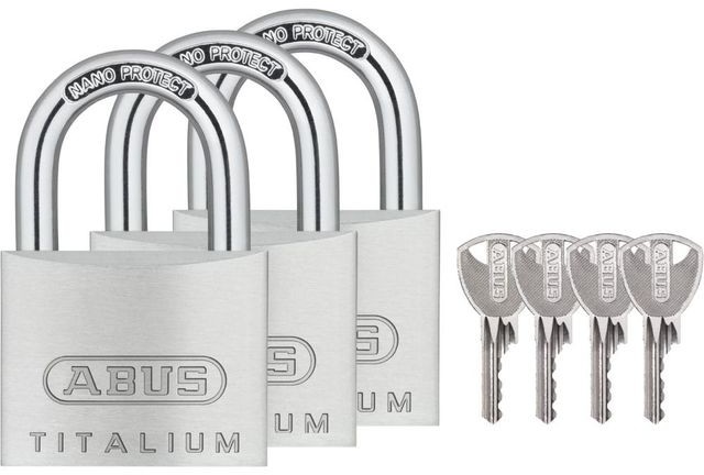 Abus Kłódka jarzmowa TITALIUM 727TI/40+HB63