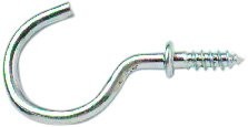 Bulk Hardware bh00161 50 MM haki chromowane, biały, 20 sztuki