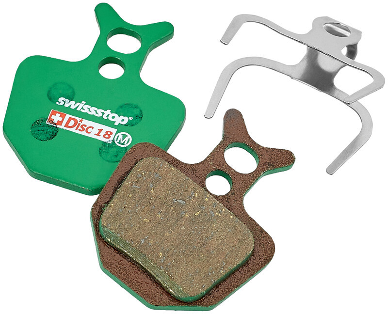 SwissStop SwissStop Disc 18 Organic okładziny hamulcowe Formula ORO, green  2020 Klocki do hamulców tarczowych SW-33
