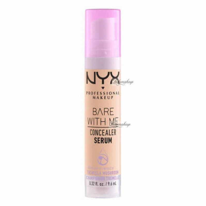 NYX Professional Makeup Professional Makeup - BARE WITH ME - Concealer Serum - Korektor z serum - 9,6 ml - 03 - VANILLA