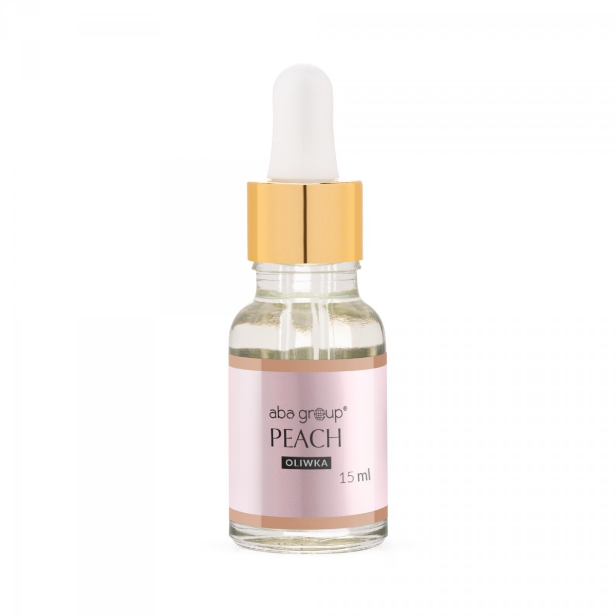 Oliwka Do Skórek I Dłoni Peach 15 ml Aba