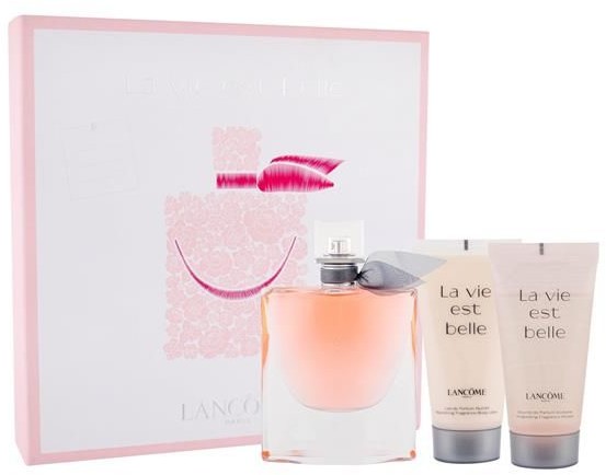 Lancome Lancôme La Vie Est Belle Woda perfumowana 75 ml + Balsam do ciała 50 ml + Żel pod prysznic 50 ml e3614271734921