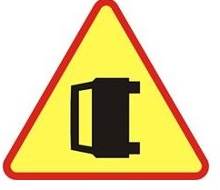 Znak ostrzegawczy A-34 Wypadek drogowy