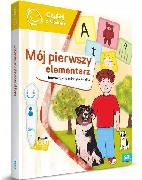 Albi Książka Interaktywna Edukacyjna Mówiąca Czytaj z Albikiem Mój Pierwszy Elementarz Albi 5327-uniw