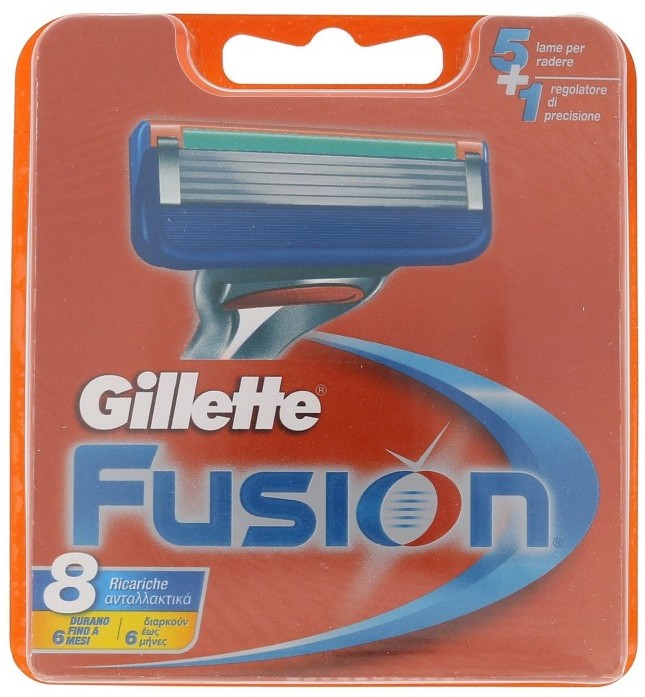 Gillette Wkład do maszynki Fusion 8 szt Męskie
