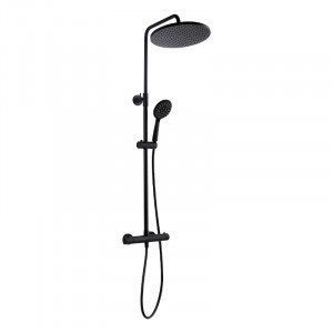 KUCHINOX PKB 70TD BORO Kolumna natryskowa z baterią termostatyczną CZARNA