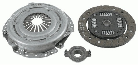 SACHS ZESTAW SPRZĘGŁA  3000836701 PEUGEOT 206/306/106/CITROEN SAXO 1,0/1,4 98-05