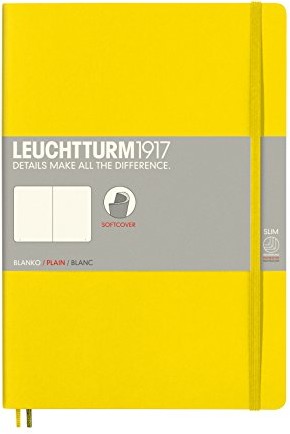 Leuchtturm Soft B5 notebook Blank Lemon 355287