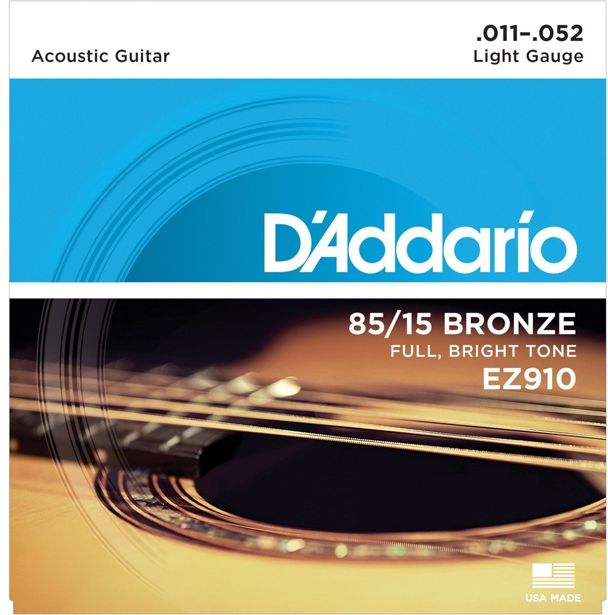 DAddario EZ 910 struny do gitary akust 11-52 DADEZ910SGA1152