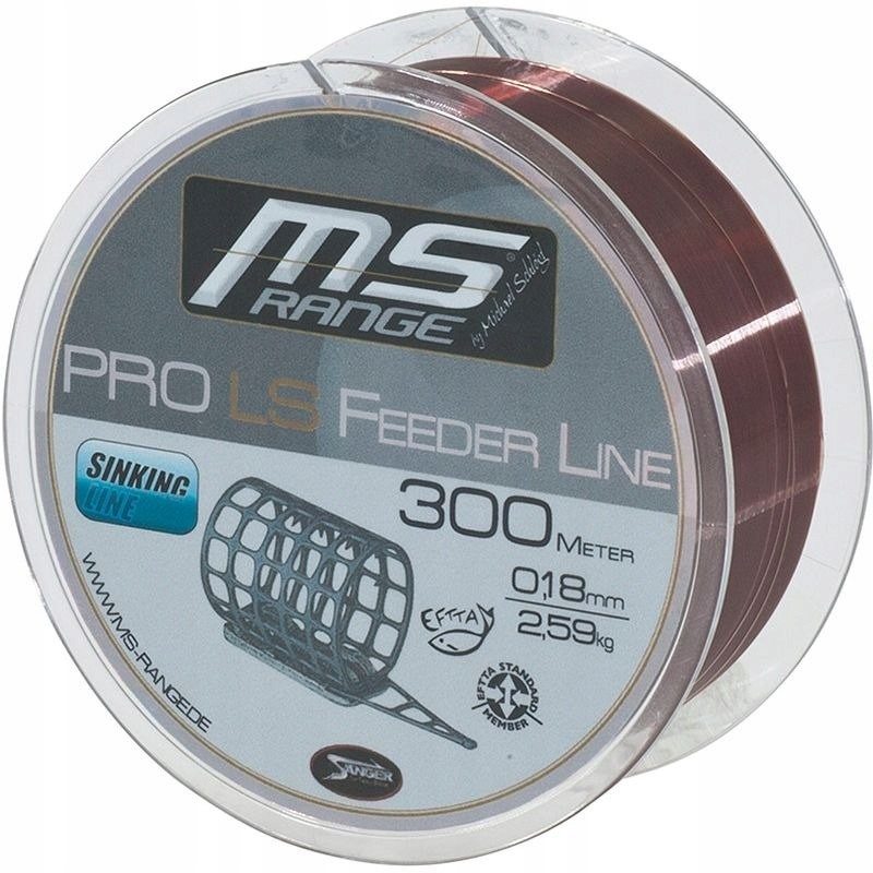 Ms Range Żyłka Pro Ls Feeder 0,22mm 300m