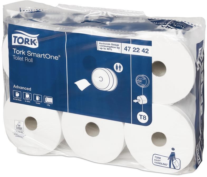 TORK SmartOne papier toaletowy Advanced 472242 6 rolek