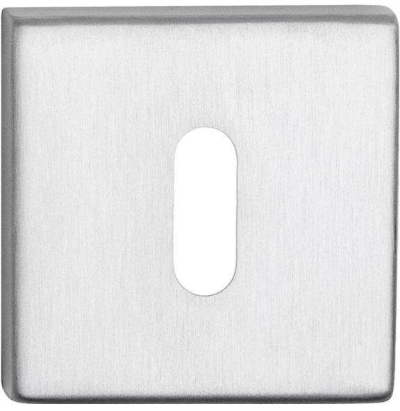 Metalbud Szyld drzwiowy  dolny kwadratowy na klucz stal nierdzewna