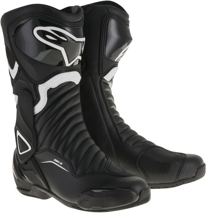 Alpinestars ODZIEŻ MOTOCYKLOWA SMX-6 V2 Sportowe buty motocyklowe czarne : Rozmiar - 43 2223017/1100/43