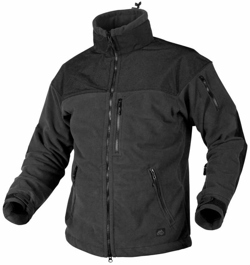 Helikon tex Bluza CLASSIC ARMY - Fleece Windblocker - Czarny-Black - XS (BL-CAF-FM-01-B02) HE.BL-CAF-FM-01-B02