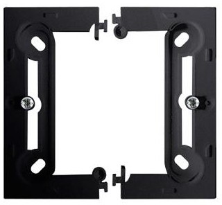 Kontakt Kontakt_Simon Puszka natynkowa pojedyncza. składana do ramek Basic NEOS. Głębokość 40 mm. (1 szt. PSCS/.. 2 elementy) grafit matowy PSCS/28