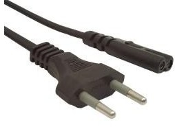 Gembird Kabel zasilającyy do notebooka C8 2pin1.8 m VDE PC-184-VDE
