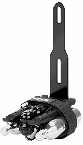 Lezyne Flow Storage Adapter wraz z łyżką do opon, narzędzie czarne, 1-BC-STAD-V204 materiał naprawczy, m