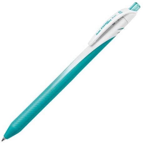 Pentel Pióro kulkowe żelowe EnerGel BL437-S3 turkusowy niebieski 0,7mm 8191