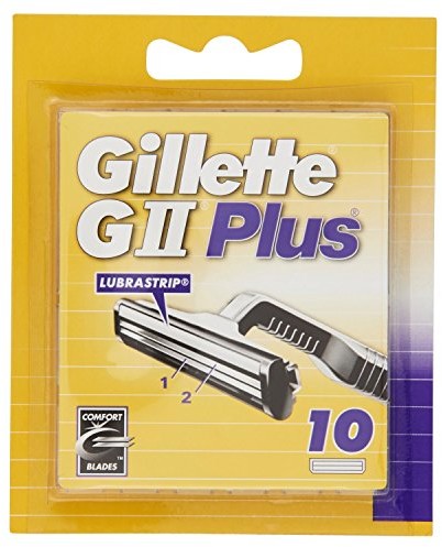 Gillette GII Plus ostrza, 10 sztuki 18045714