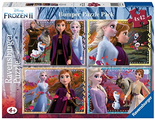 Ravensburger Frozen 2 puzzle 4x42 Bumper Pack, 05023 05023