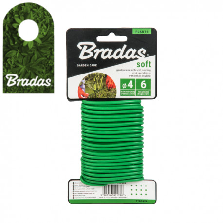 BRADAS MW Power Drut ogrodniczy SOFT 4mm x 6m 1788 TYDS4X6