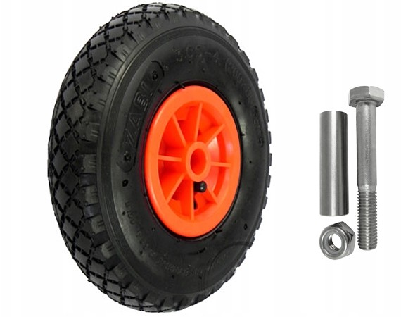 Koło 260mm Kółka Pompowane do Taczki Wózka - 2609