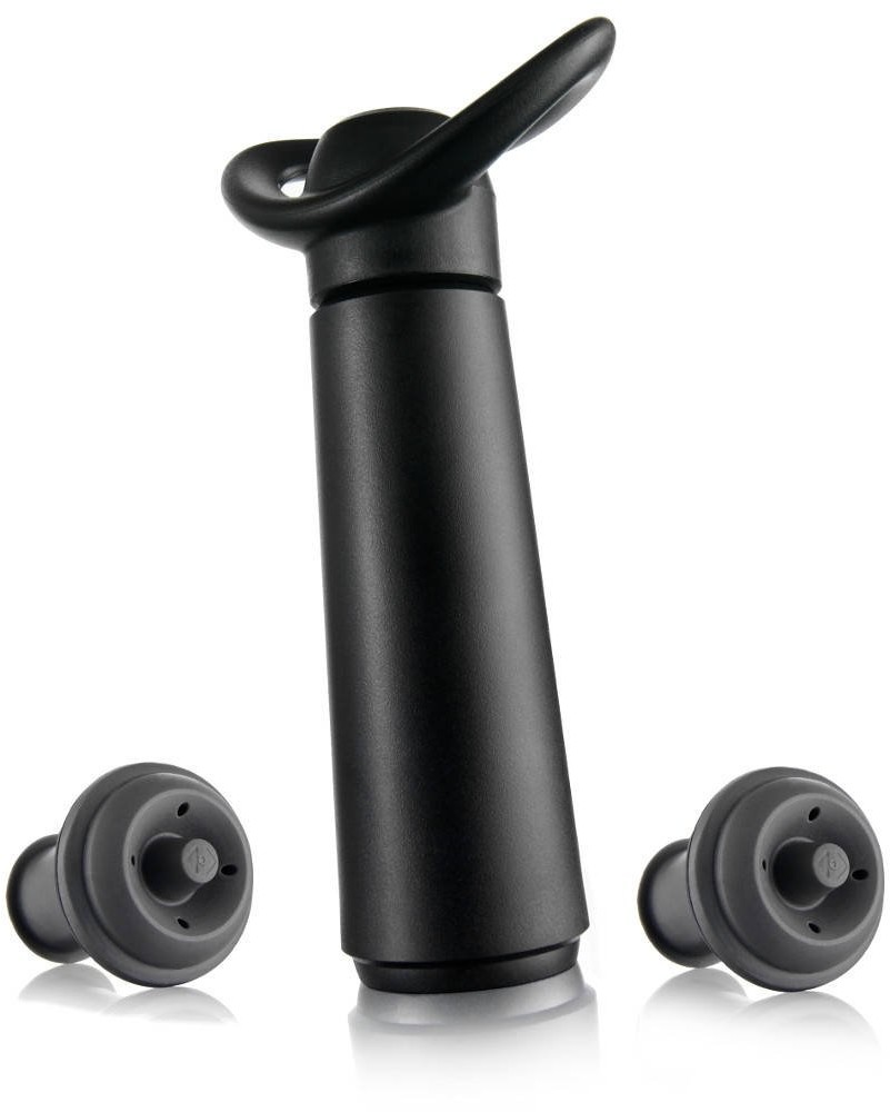 Vacu Vin Pompka próżniowa i 2 x korek Wine Saver Concerto black 09875606